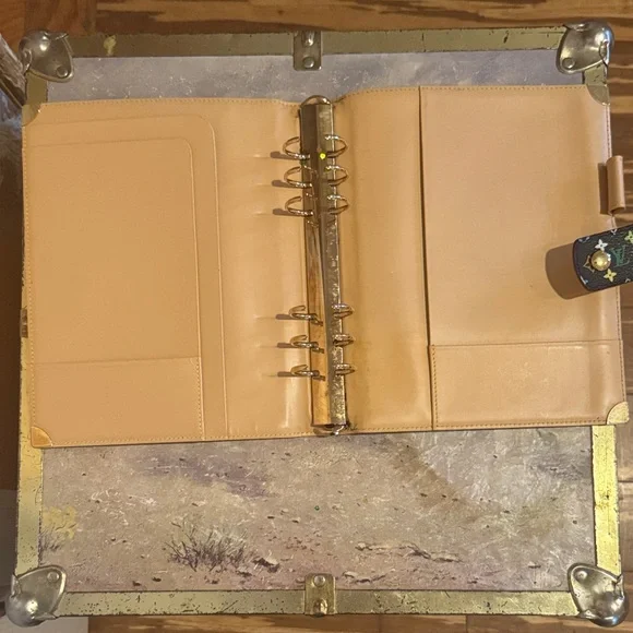 Louis Vuitton Black Multicolor Monogram Notebook - Picture 7 of 14